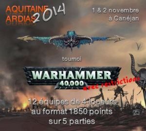 [40K] - 1/2 nov 2014 - PESSAC (Aquitaine Ardias Challenge)  Acardias2014